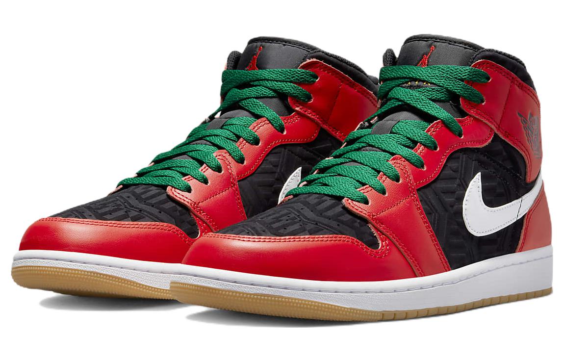 Air Jordan 1 Mid SE \'Christmas\'  DQ8417-006 Epochal Sneaker