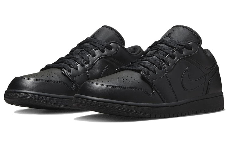 Air Jordan 1 Low \'Triple Black\' 2022  553558-093 Cultural Kicks