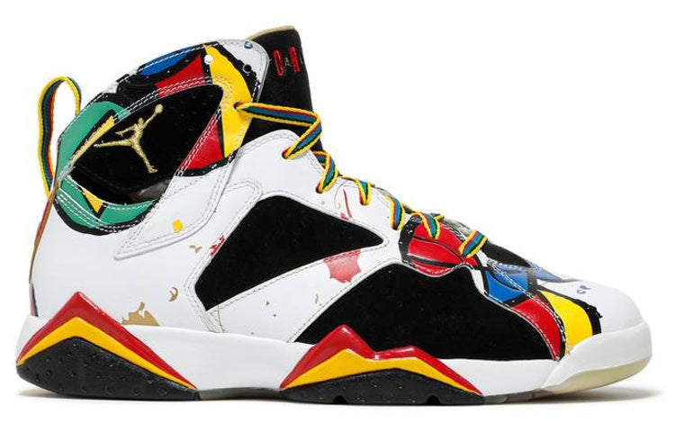 Air Jordan 7 Retro OC \'Miro Olympic\'  323213-161 Signature Shoe