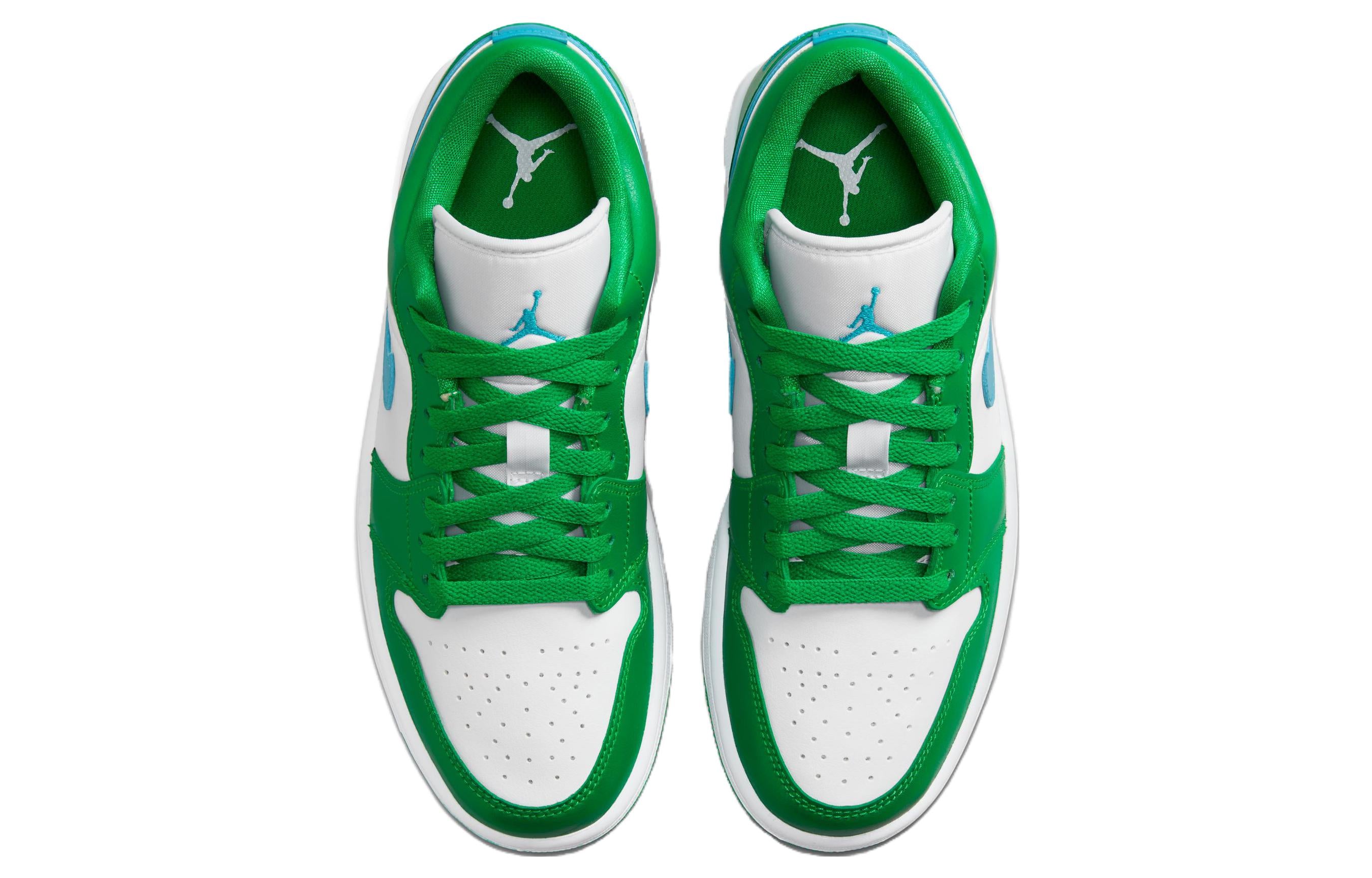 (WMNS) Air Jordan 1 Low \'Lucky Green Aquatone\'  DC0774-304 Epochal Sneaker