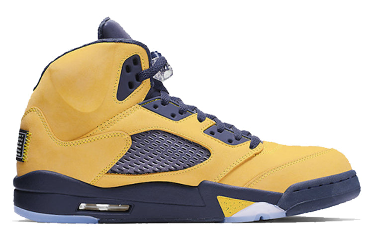 Air Jordan 5 Retro SP \'Michigan\'  CQ9541-704 Classic Sneakers