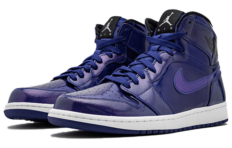 Air Jordan 1 Retro High \'Deep Royal\'  332550-420 Signature Shoe