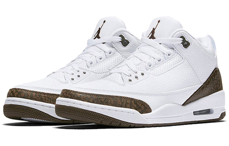 Air Jordan 3 Retro \'Mocha\' 2018  136064-122 Vintage Sportswear