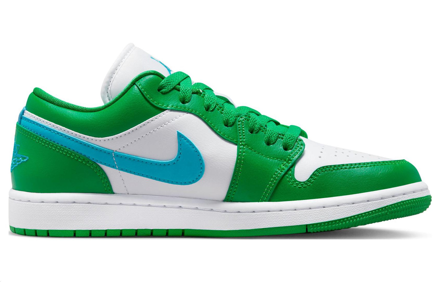 (WMNS) Air Jordan 1 Low \'Lucky Green Aquatone\'  DC0774-304 Epochal Sneaker