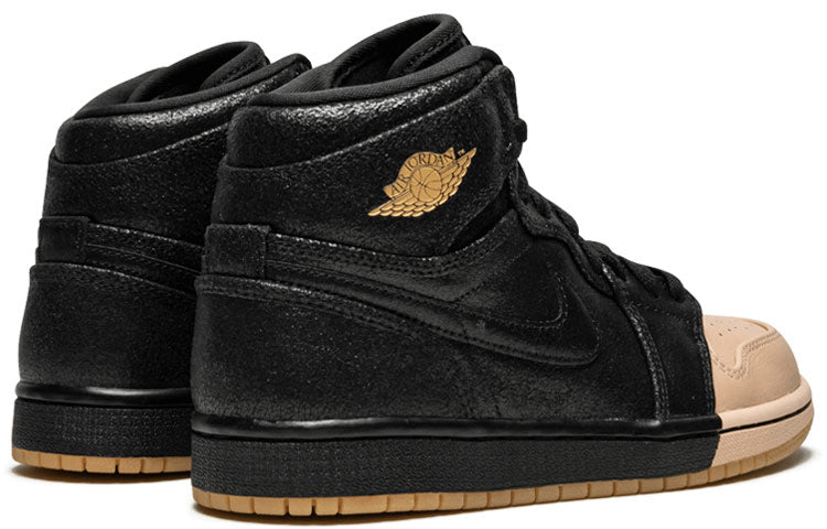 (WMNS) Air Jordan 1 Retro High Premium \'Dipped Toe Black\'  AH7389-007 Epochal Sneaker