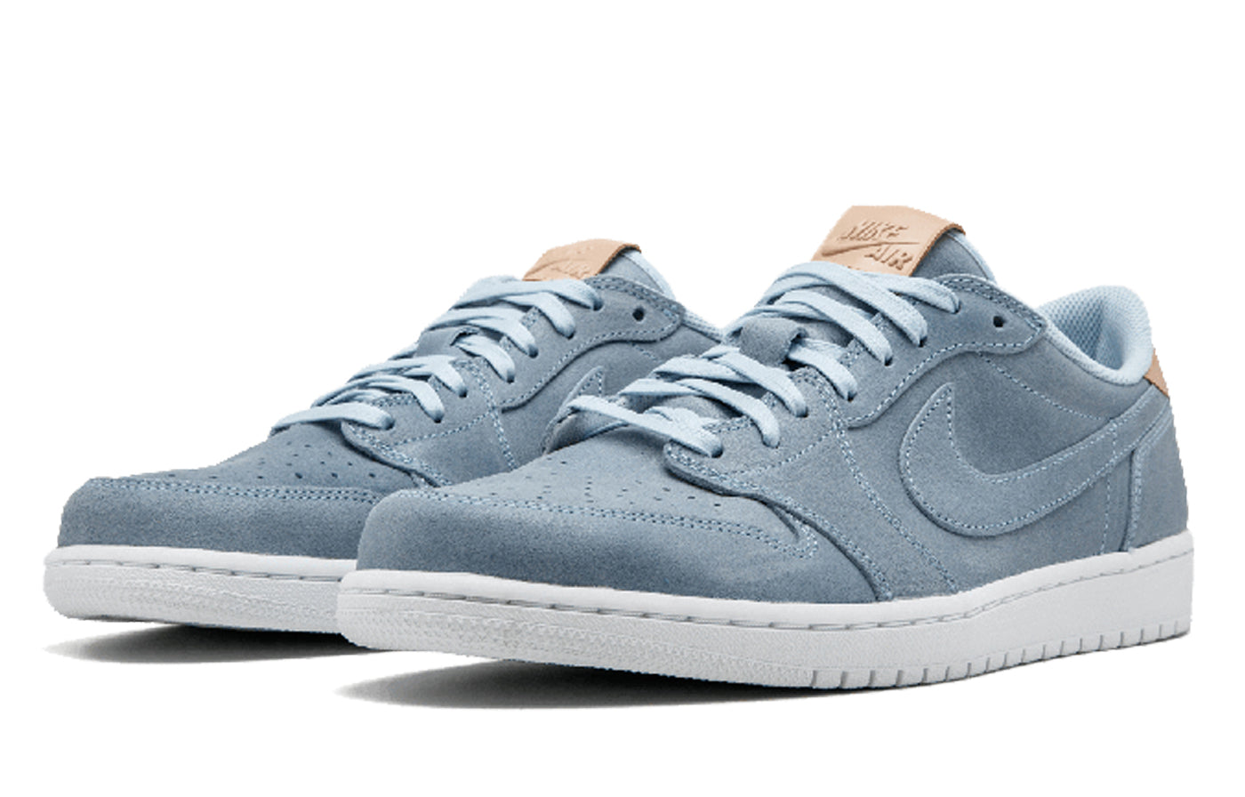 Air Jordan 1 Retro Low OG Premium \'Ice Blue\'  905136-402 Cultural Kicks