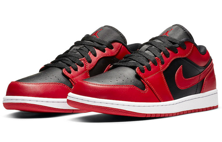 Air Jordan 1 Low \'Reverse Bred\'  553558-606 Vintage Sportswear