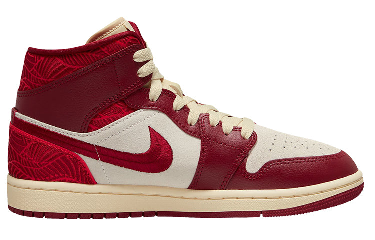 (WMNS) Air Jordan 1 Mid SE RED  DZ2820-601 Antique Icons