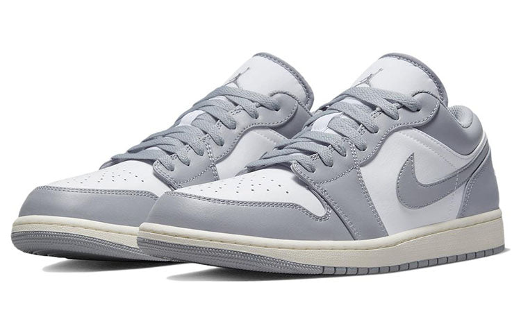 Air Jordan 1 Low \'Vintage Grey\'  553558-053 Epoch-Defining Shoes