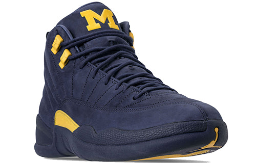 Air Jordan 12 Retro \'Michigan\'  BQ3180-407 Cultural Kicks