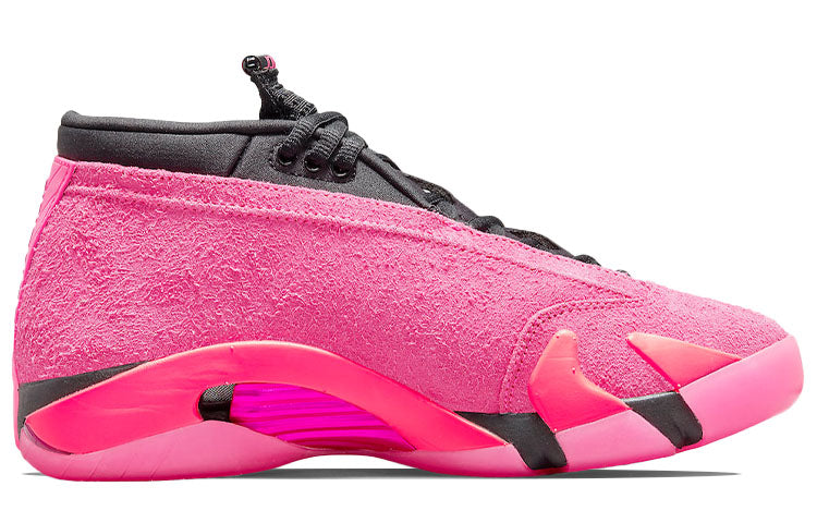 (WMNS) Air Jordan 14 Retro Low \'Shocking Pink\'  DH4121-600 Vintage Sportswear