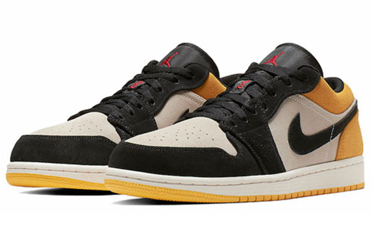 Air Jordan 1 Low \'University Gold\'  553558-127 Vintage Sportswear