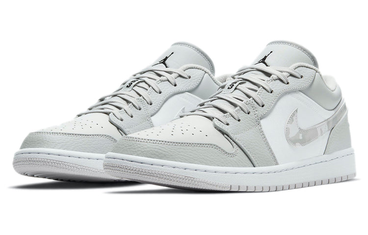 Air Jordan 1 Low \'White Camo\'  DC9036-100 Iconic Trainers
