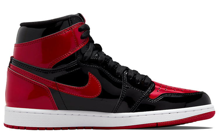 Air Jordan 1 Retro High OG \'Patent Bred\'  555088-063 Antique Icons