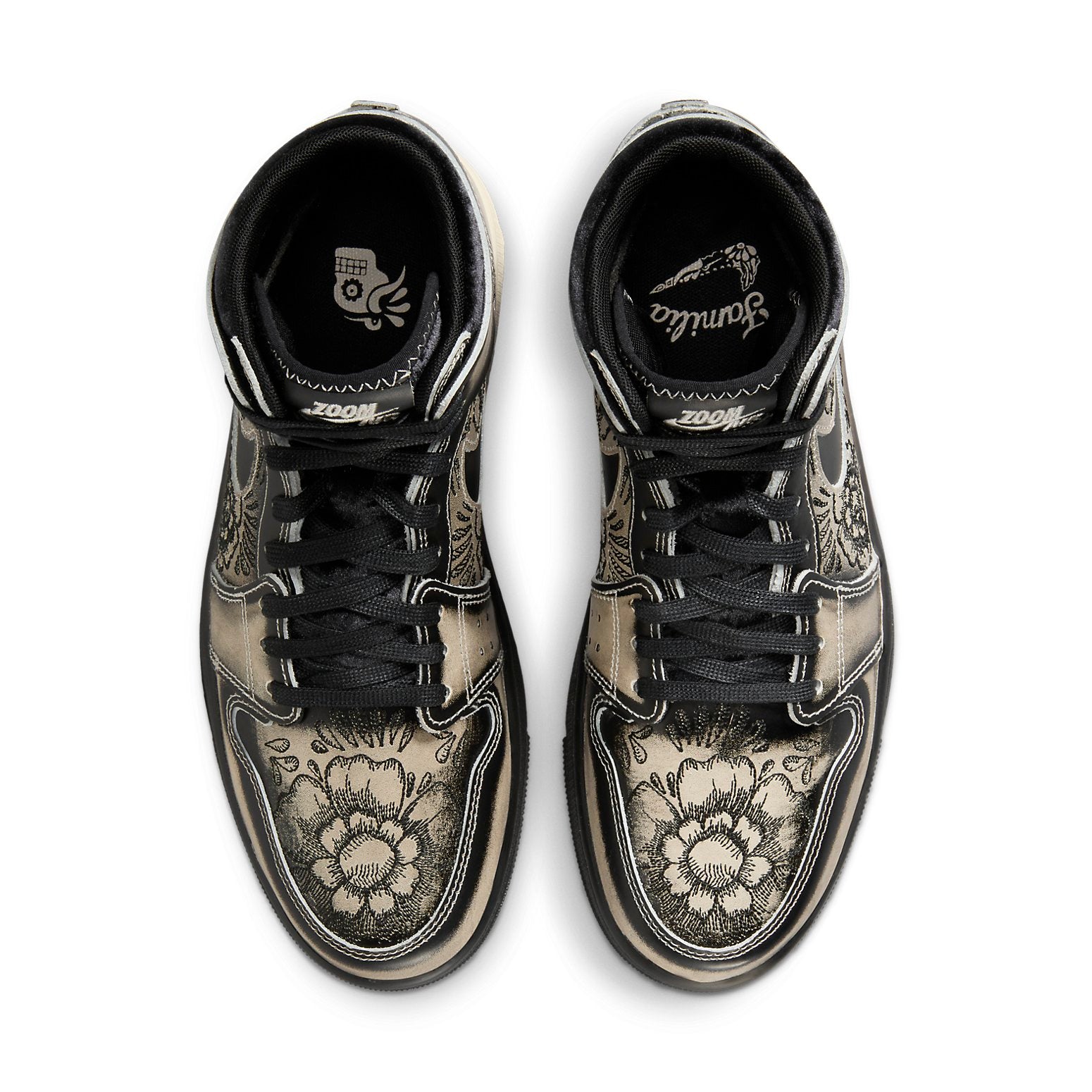 Air Jordan 1 High Zoom Air CMFT 2 \'Día De Muertos\'  FQ8155-010 Epochal Sneaker