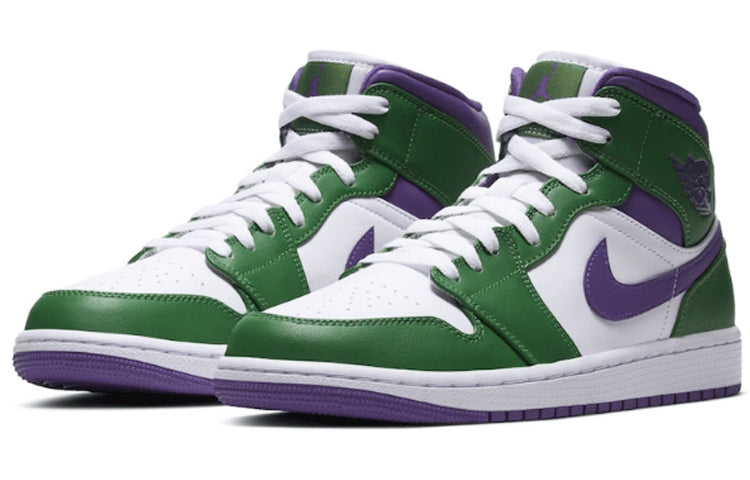 Air Jordan 1 Mid \'Incredible Hulk\'  554724-300 Epochal Sneaker