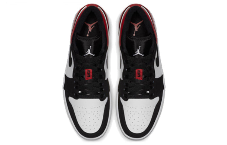 Air Jordan 1 Low \'Black Toe\'  553558-116 Cultural Kicks