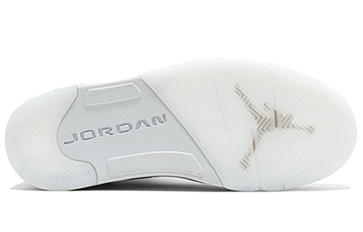 Air Jordan 5 Retro Premium \'Pure Platinum\'  881432-003 Signature Shoe