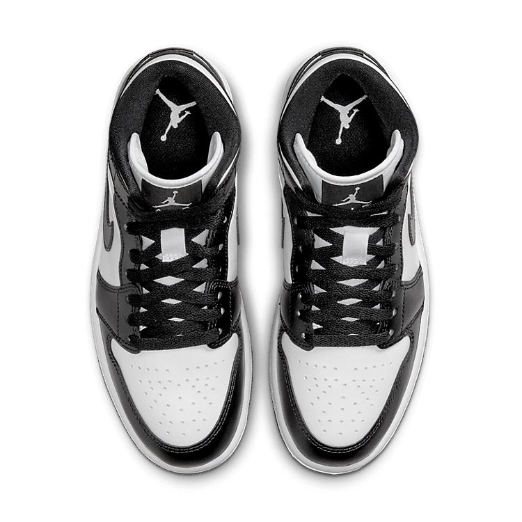 (WMNS) Air Jordan 1 Mid \'Panda\'  DV0991-101 Classic Sneakers