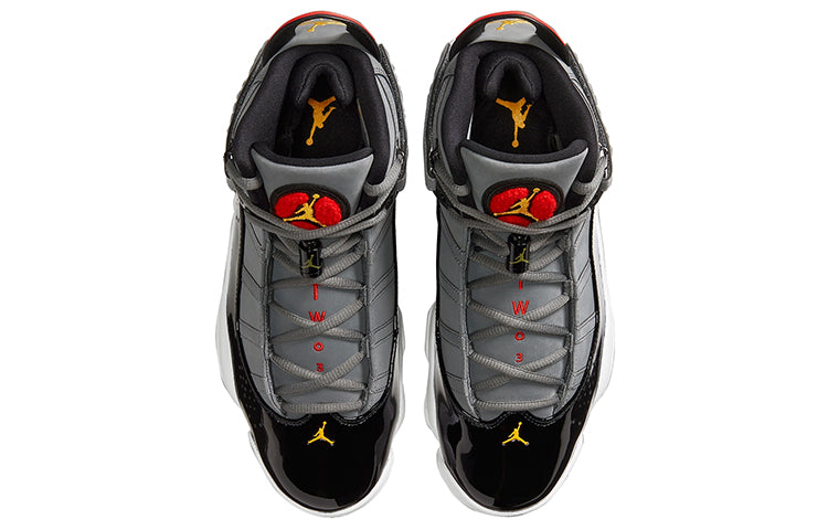 Air Jordan 6 Rings \'Light Graphite\'  322992-022 Classic Sneakers