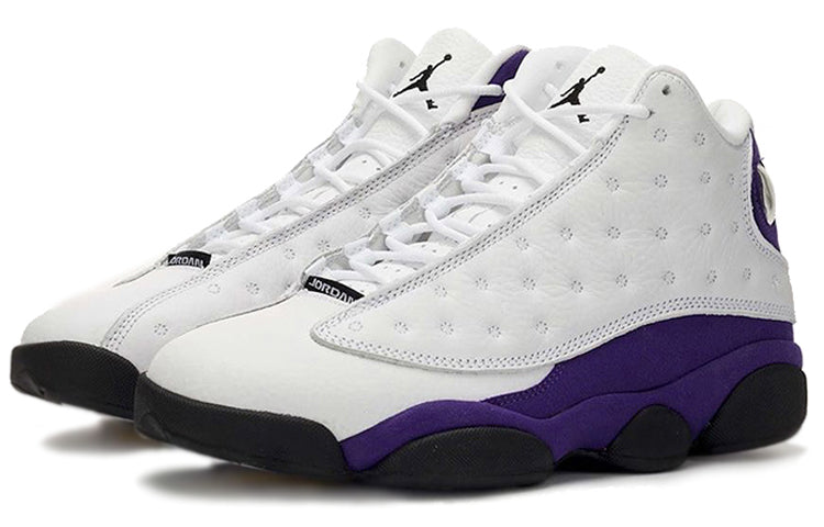 Air Jordan 13 Retro \'Lakers\'  414571-105 Epoch-Defining Shoes
