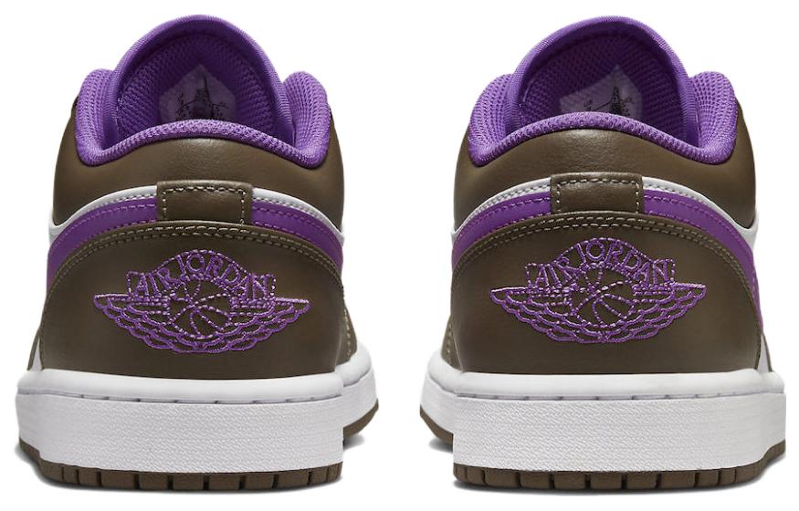 Air Jordan 1 Low \'Purple Mocha\'  553558-215 Epochal Sneaker