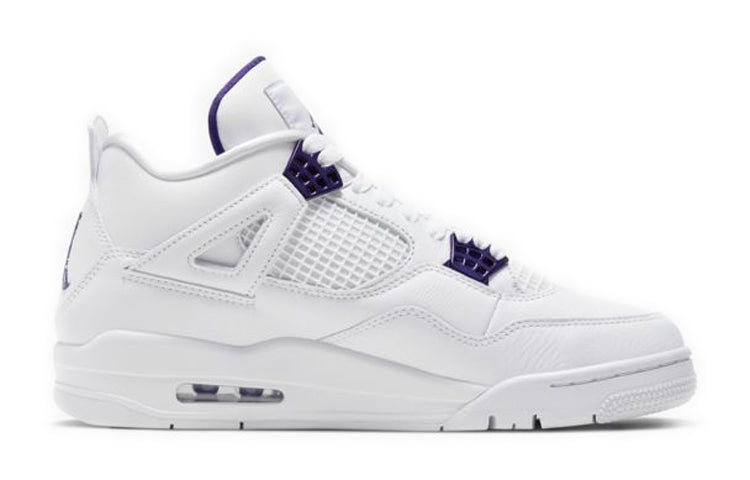 Air Jordan 4 Retro \'Purple Metallic\'  CT8527-115 Vintage Sportswear