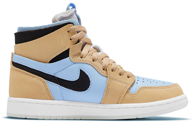 (WMNS) Air Jordan 1 High Zoom Comfort High \'Psychic Blue Sesame\'  CT0979-400 Antique Icons