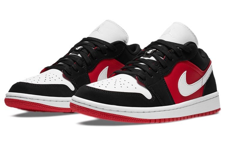 (WMNS) Air Jordan 1 Low 'Gym Red Black' DC0774-016 Epoch-Defining Shoes - Click Image to Close