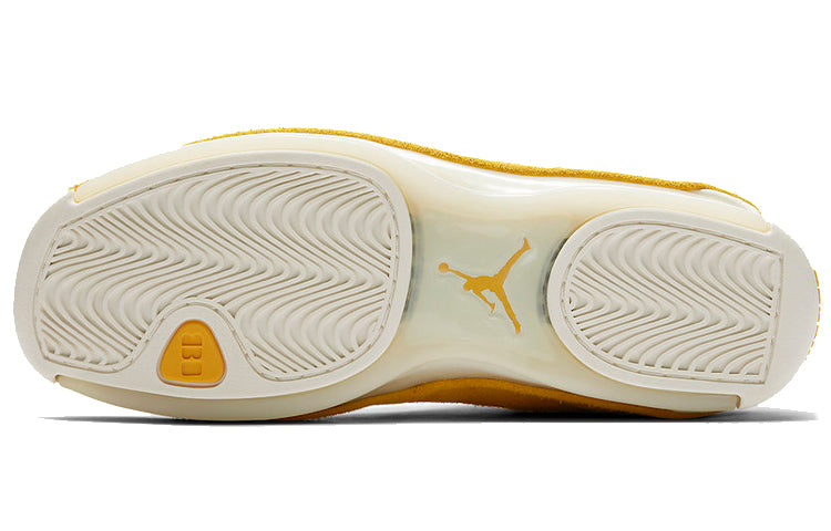 Air Jordan 18 Retro \'Yellow Suede\'  AA2494-701 Classic Sneakers
