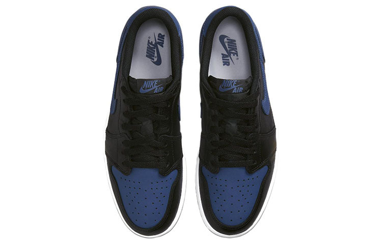 Air Jordan 1 Retro Low OG \'Mystic Navy\'  CZ0790-041 Epoch-Defining Shoes