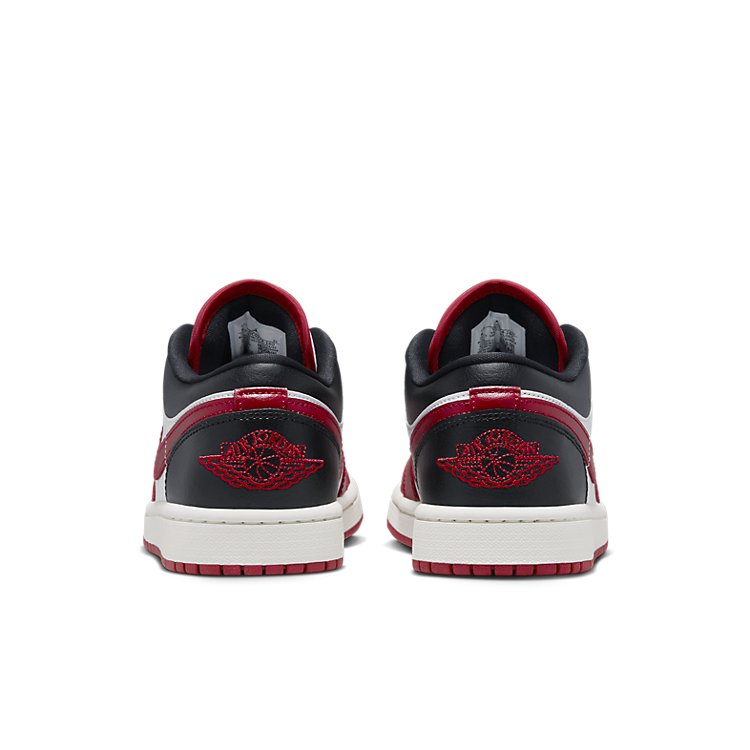 (WMNS) Air Jordan 1 Low \'White Gym Red\'  DC0774-160 Signature Shoe