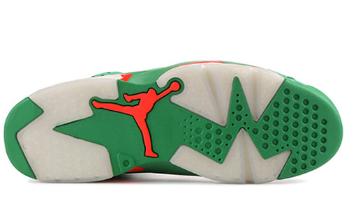 Air Jordan 6 Retro NRG \'Green Suede Gatorade\'  AJ5986-335 Classic Sneakers