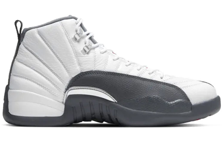 Air Jordan 12 Retro \'White Dark Grey\'  130690-160 Epochal Sneaker