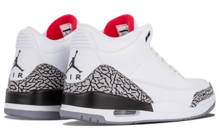 Air Jordan 3 Retro \'White Cement\' 2011  136064-105 Iconic Trainers