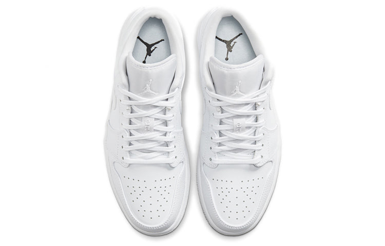Air Jordan 1 Low \'Triple White\'  553558-130 Epoch-Defining Shoes
