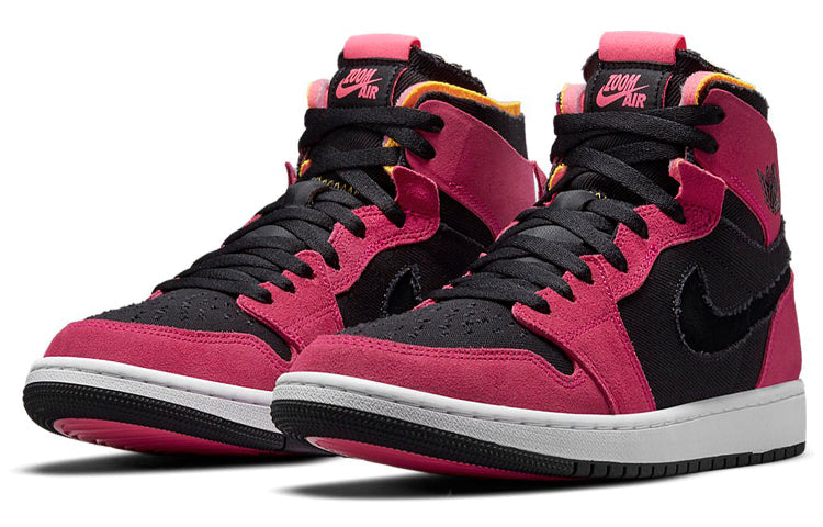 Air Jordan 1 High Zoom Comfort \'Fireberry\'  CT0978-601 Epoch-Defining Shoes