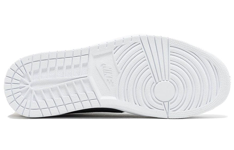 Air Jordan 1 Retro Low OG Premium \'Black Tan\'  905136-010 Signature Shoe
