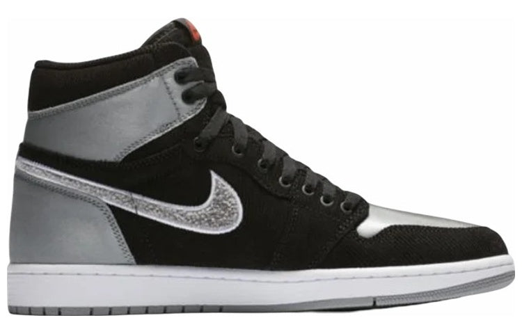 Aleali May x Air Jordan 1 Retro High OG \'Satin Shadow\'  AJ5991-062 Signature Shoe