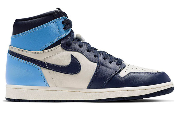 Air Jordan 1 Retro High OG \'Obsidian\'  555088-140 Epochal Sneaker