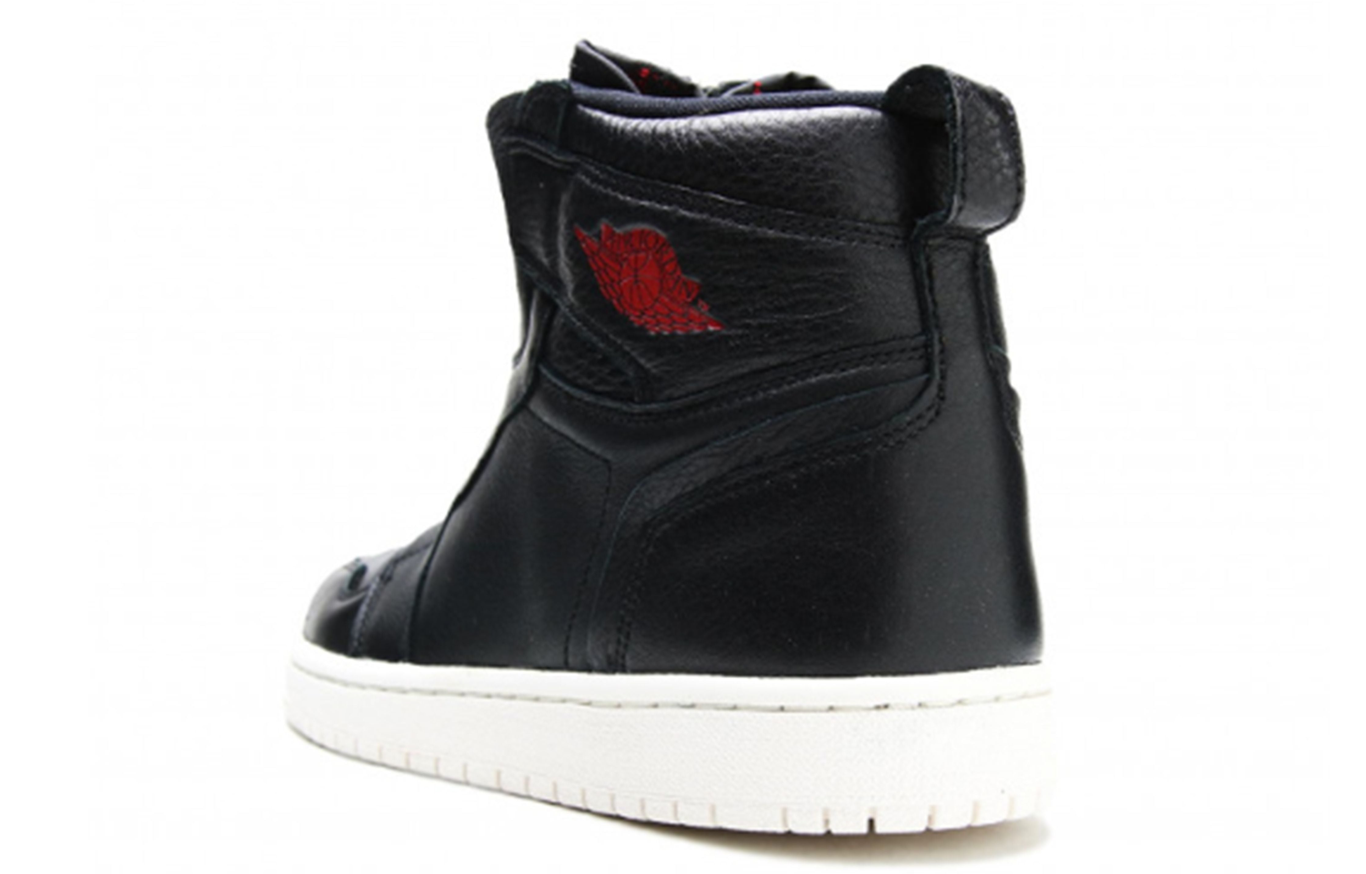 (WMNS) Air Jordan 1 Retro High Zip \'Black Gym Red Phantom\'  AT0575-006 Signature Shoe