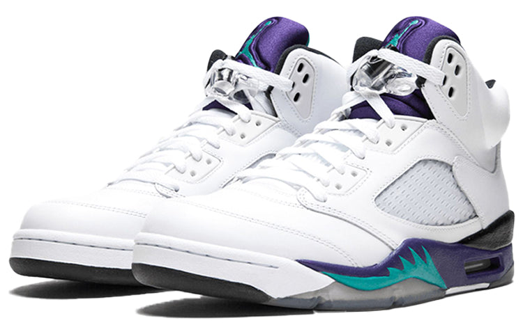 Air Jordan 5 Retro \'Grape\' 2013  136027-108 Epoch-Defining Shoes