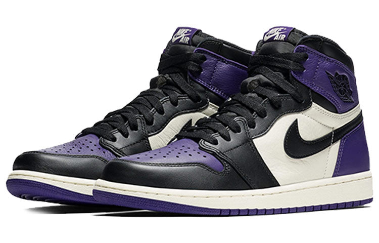 Air Jordan 1 Retro High OG \'Court Purple\'  555088-501 Epoch-Defining Shoes