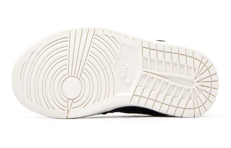 (WMNS) Air Jordan 1 Retro High Premium \'Black\'  AH7389-001 Signature Shoe