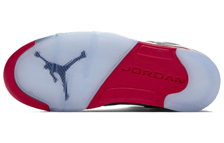 Air Jordan 5 Retro \'Satin Bred\'  136027-006 Vintage Sportswear