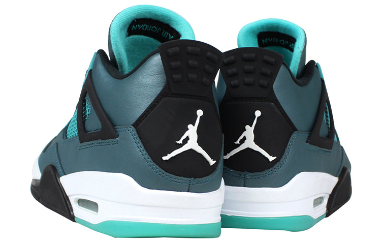 Air Jordan 4 Retro 30th \'Teal\'  705331-330 Signature Shoe