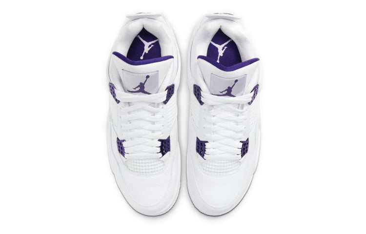 Air Jordan 4 Retro \'Purple Metallic\'  CT8527-115 Vintage Sportswear