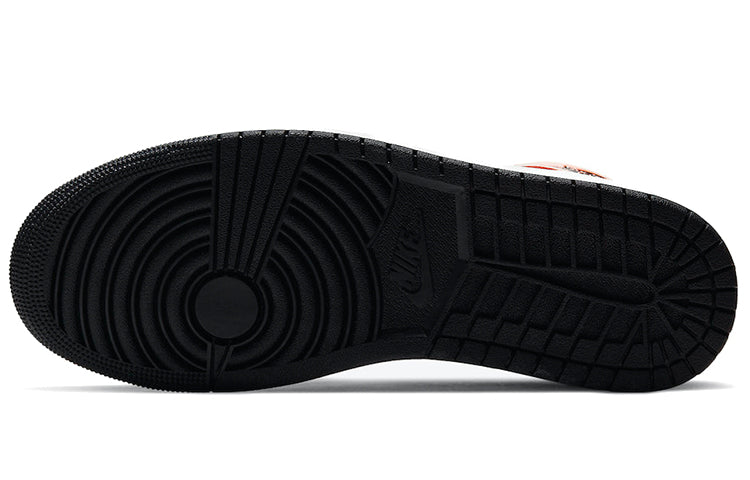 Air Jordan 1 Mid SE \'Turf Orange\'  DD6834-802 Epochal Sneaker