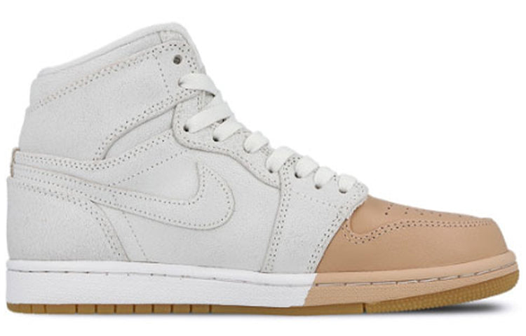 (WMNS) Air Jordan 1 Retro High Premium \'Dipped Toe White\'  AH7389-107 Antique Icons