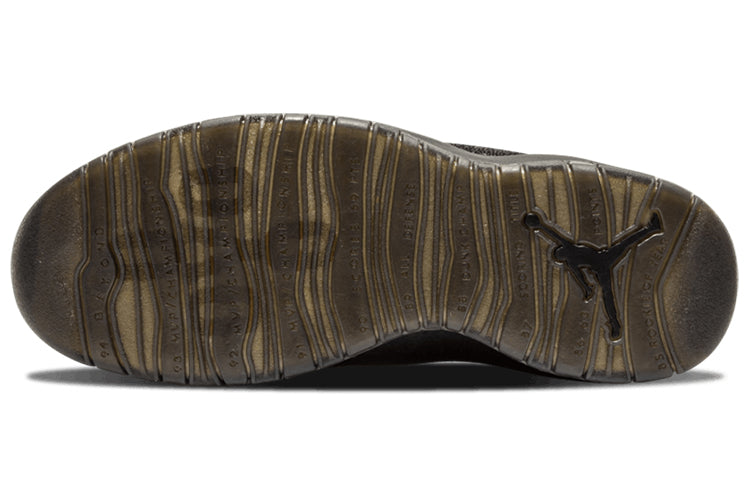 OVO x Air Jordan 10 Retro 'Black' 819955-030 Signature Shoe - Click Image to Close